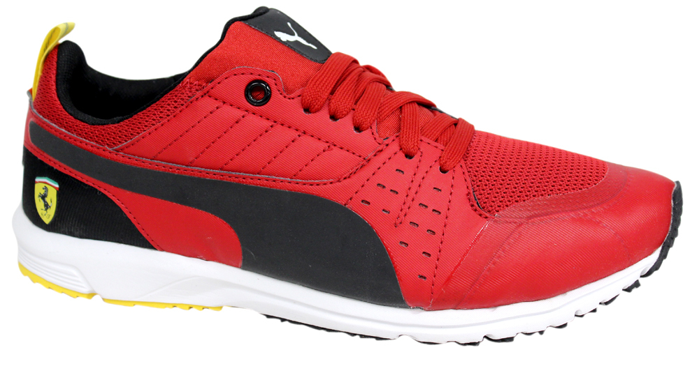 puma speed cat bambino rosso